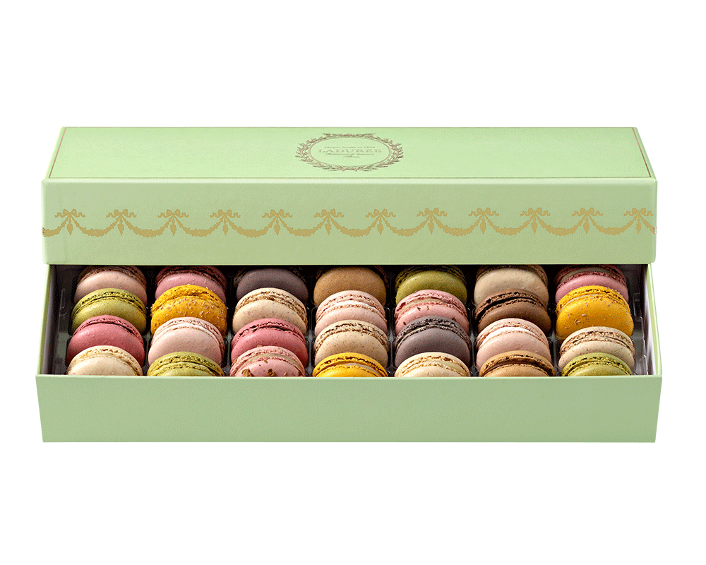 Intemporel Green — S4 | Ladurée Nationwide Shipping, Macarons | Order ...